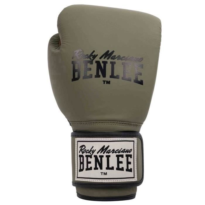 Gants De Boxe Benlee Metalshire – Cuir, Mousse Multicouche, Fermeture Velcro, Tailles Variées