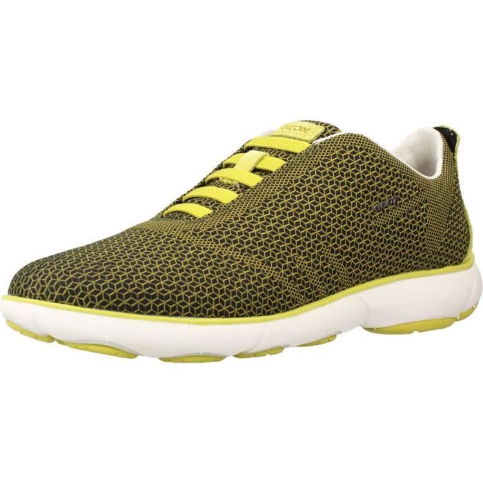 Geox Basket Femme - GEOX - 100159 - Jaune - A élastique - Adulte