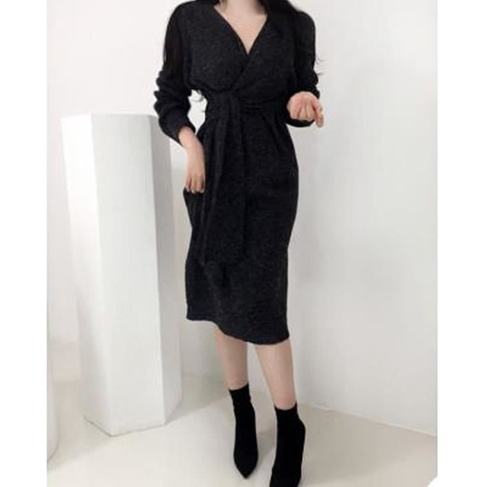 Robe WAVSIYIER nouvelle femme 2020 chaud pull hiver automne pull