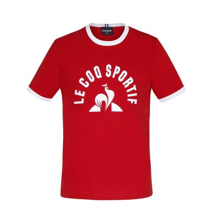 Le coq sportif grandville cvs enfant top rouge