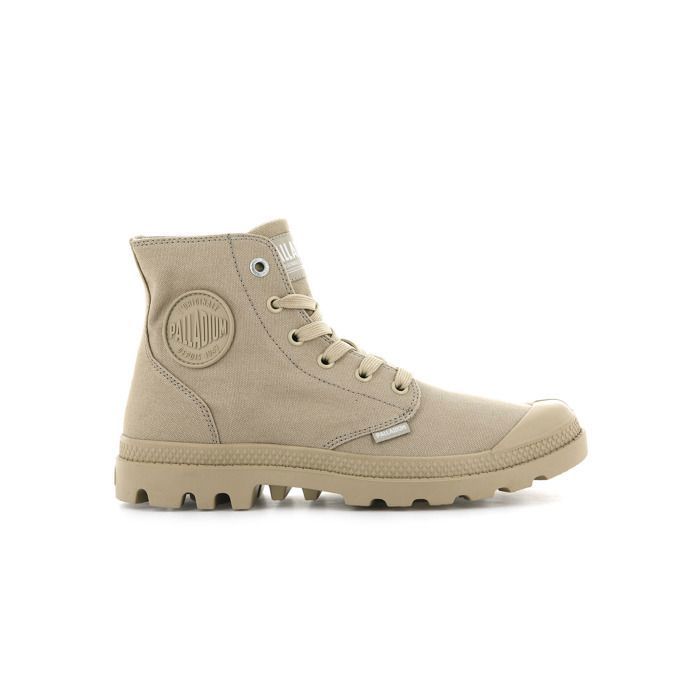 Bottes en toile sable chaud pour hommes