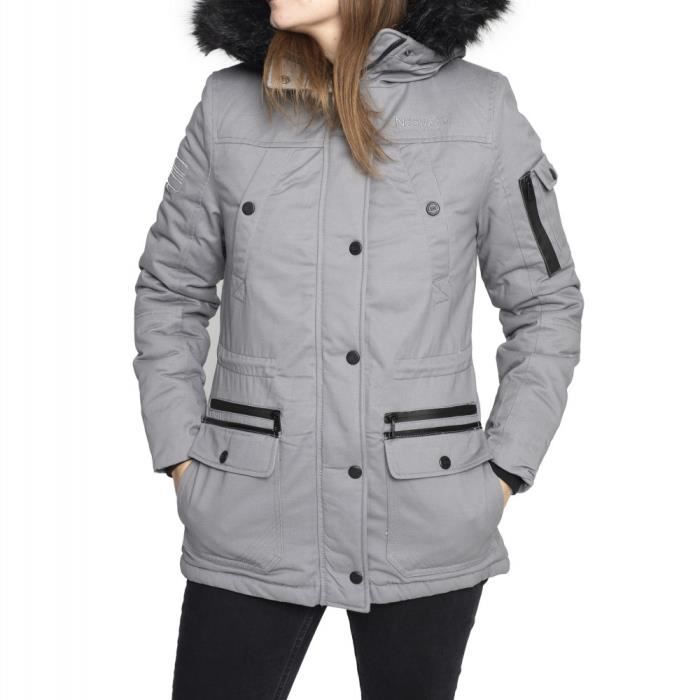 Doudoune molletonné femme sales