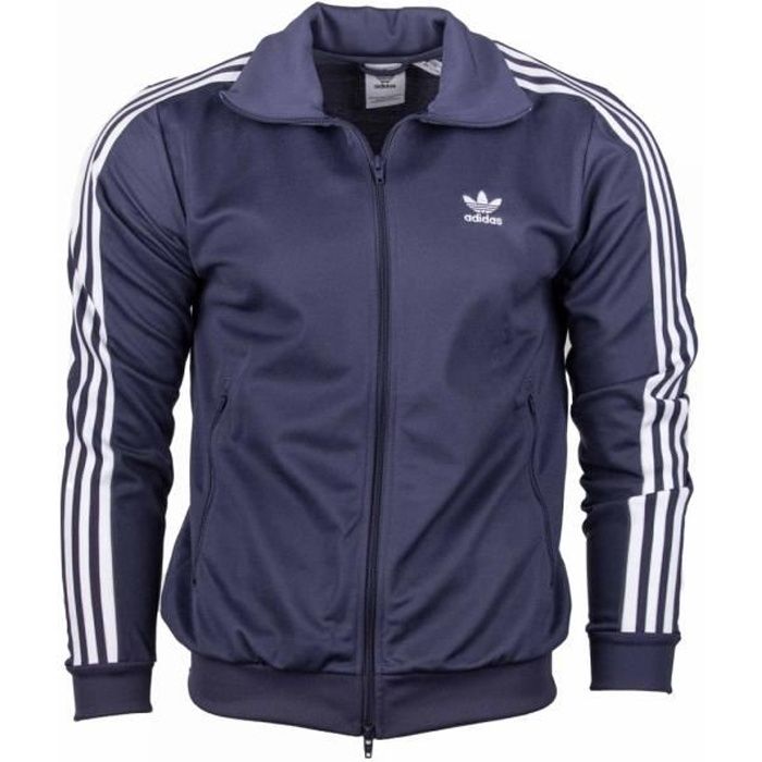 Veste adidas bleu et blanche 2025