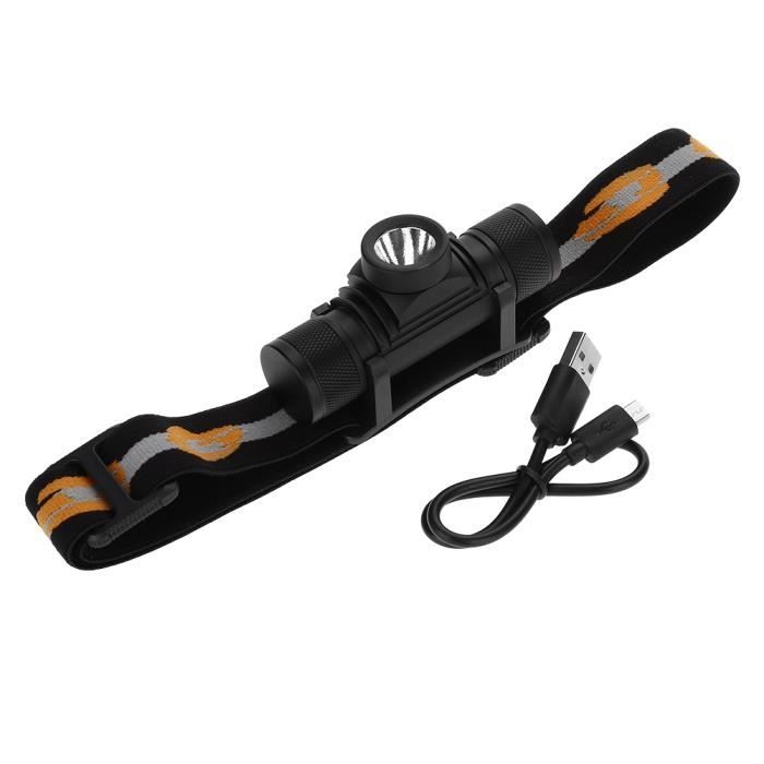 Lampe Frontale Rechargeable T6 LED 3000 Lumens - Puissante Pour Chasse, Vélo, Bricolage - 3,7V
