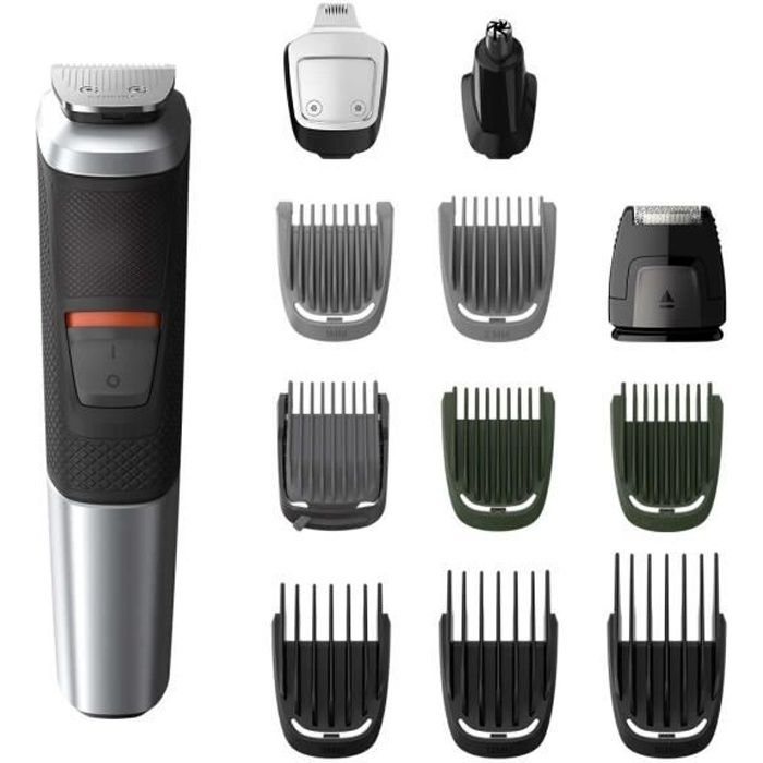 PHILIPS MG5740/15 Tondeuse Barbe et Cheveux - Multi-styles - Series 5000 -  12-en-1 - Cdiscount Electromenager