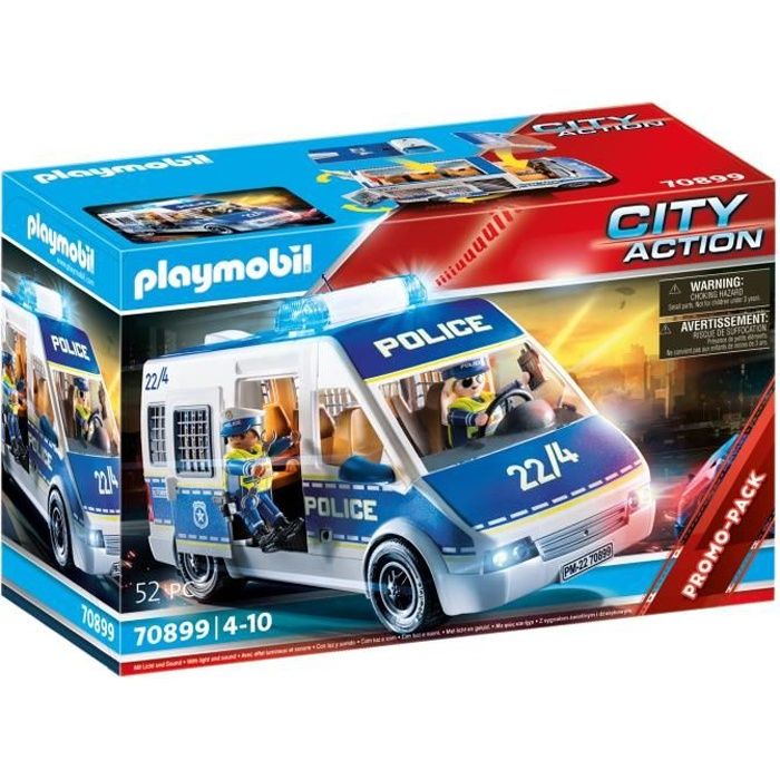 Promotion PLAYMOBIL® City Action Police Camion de bandits et policier