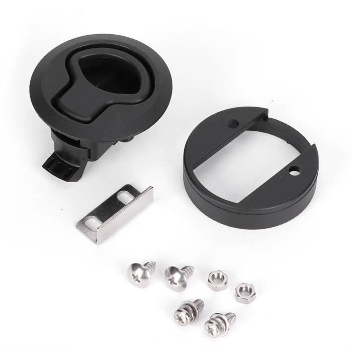 Attache De Trappe Marine En Acier Inoxydable 316 - 75 Mm, Anti-hochet, Pour Bateau, Facile à Installer Sans Perçage - 3
