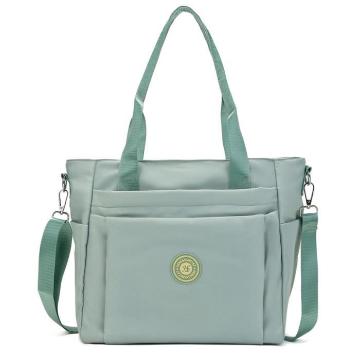 Sac à Main En Toile SIVENKE Femme - Sac Bandoulière Rétro Décontracté - Rouge - Shopping Et Quotidien