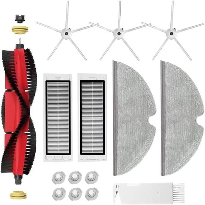 APZOVO Ersatzteile Set Für Xiaomi Roborock - Hauptbürste & HEPA Filter