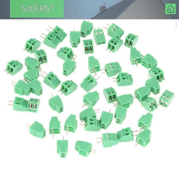 YOSOO Bornier à Vis Connecteur De Borne à Vis, Pas De 2.54mm, 2P 3P 4P - Foto 8