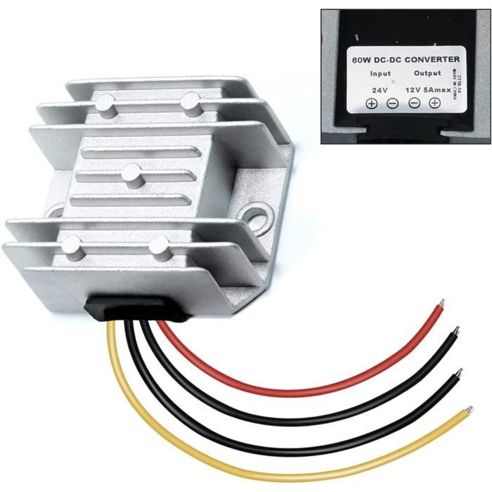 Jadeshay Régulateur De Tension 36V 48V 60V à 12V 20A Convertisseur Buck Convertisseur Abaisseur 465651 Jadeshay Régulateur De Tension 36V 48V 60V à 12V 20A Convertisseur Buck Convertisseur Abaisseur 465651