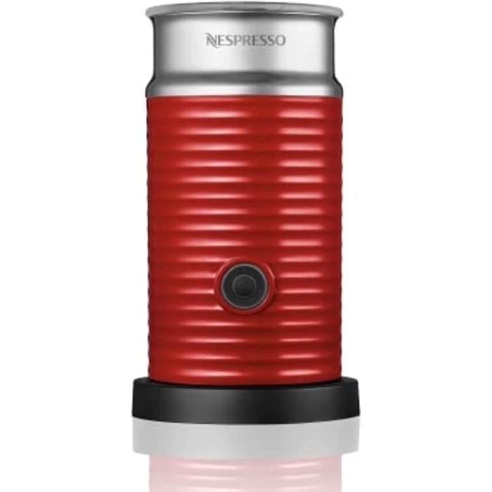 Nespresso Aeroccino 3 Mousseur à lait Rouge182 Cdiscount Electroménager