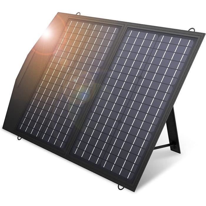 Panneau Solaire Pliable ALLPOWERS 18V 200W – Chargeur Pour Station électrique, RV – Neuf