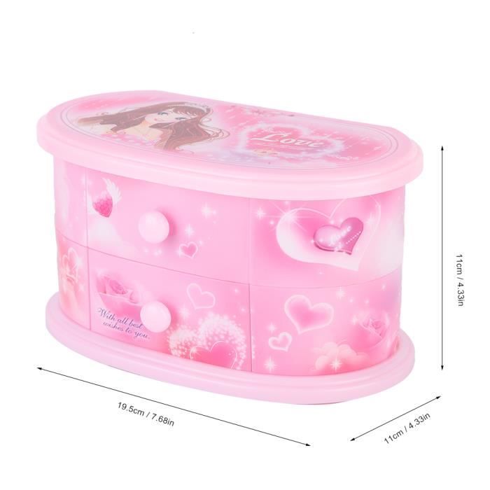 Boîte à Bijoux En Forme De Cœur En Bois, étui De Rangement Et Transport Pour Artisanat Et Decoration 94779850