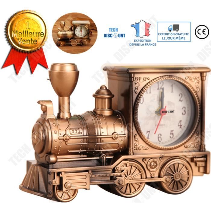 Td Horloge Creative Voiture Style Retro Ancienne Classique