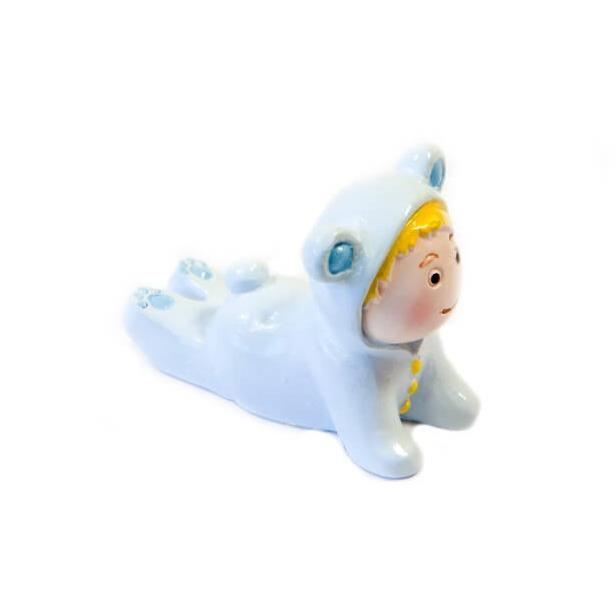 Ref Res694cg 2 Lots De 2 Figurine Bapteme Garcon Bebe Fantaisie Cdiscount Maison