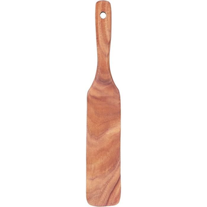 Spatule Grande Cuillère En Bois En Teck De 18 ", Palette D