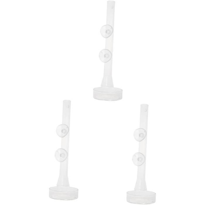 3 Ensembles Aquarium Axolotl Tube Et Cristal Guppy Plat Poisson Cm