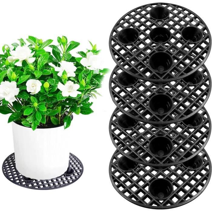 Supports Pour Pots De Fleurs - Lot De 6 Grilles 30cm - Drainage Et Aération - Intérieur/Extérieur