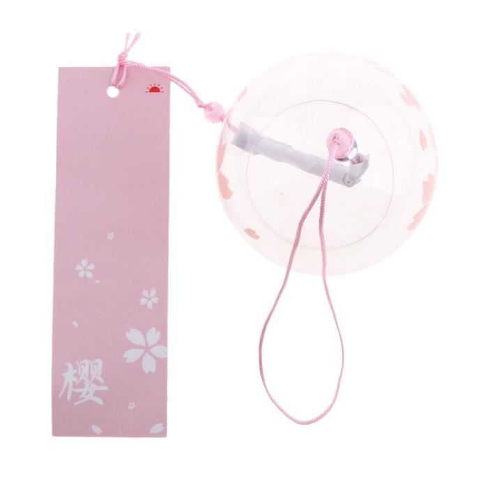 Milisten Cloche à Vent Céramique Vintage Japonaise - Carillon Éolien Suspendu Pour Jardin, Balcon, Patio Et Décoration Zen