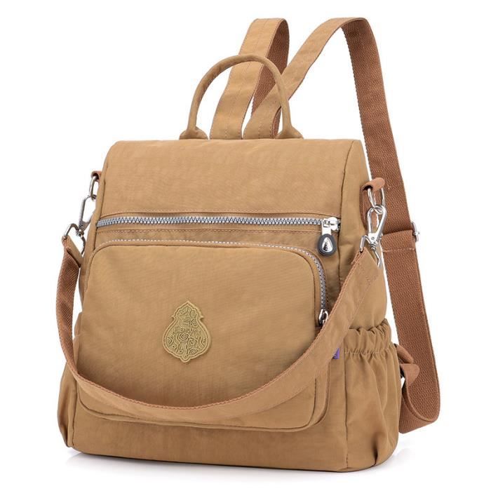 Sac à dos femme VITATA - antivol, tissu imperméable - petite capacité Sac à dos femme VITATA - antivol, tissu imperméable - petite capacité