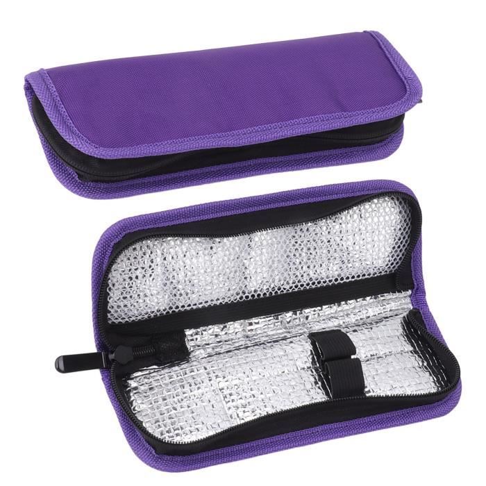 Petit Sac Isotherme 4L Pliable – Étanchéité & Fermeture Éclair, Idéal Bureau, Travail, Pique-Nique