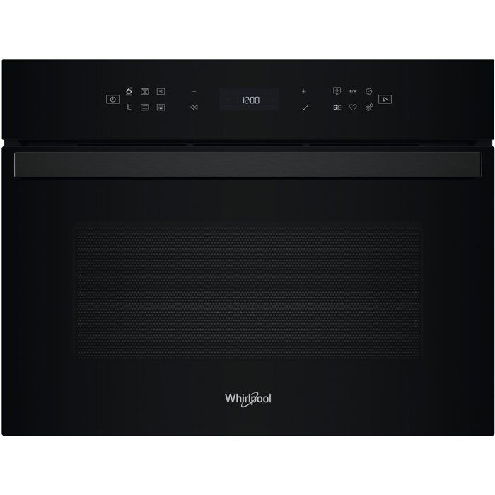 Micro-ondes combiné encastrable - WHIRLPOOL - WCW6O7HTBF - Noir - 595 x 554 x 455 cm