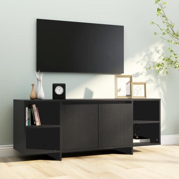 Dmora - Mobile Porta TV Andromeda, Supporto per TV da salotto, Credenza