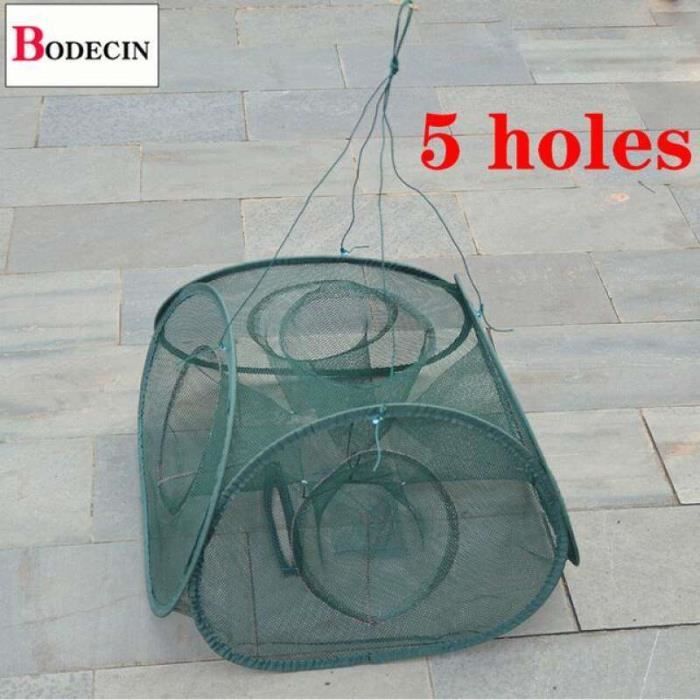 Filet De Pêche Portable - 8 Trous - Filet De Pêche Pliable En