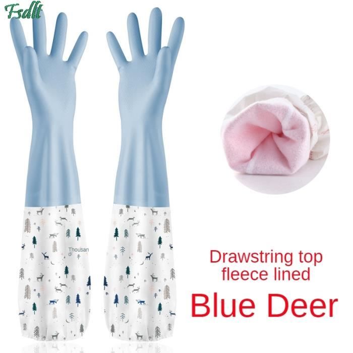 GANT DE MENAGE,Gants en Latex caoutchouc,2-3 paires,pour le lavage du