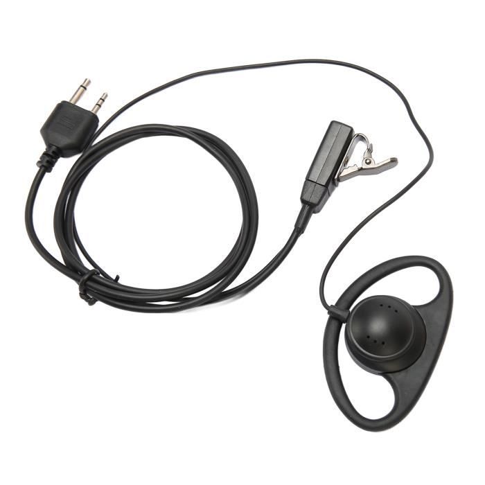 Fdit Écouteur Casque Léger, Micro-casque Radio Bidirectionnel, Boîte De