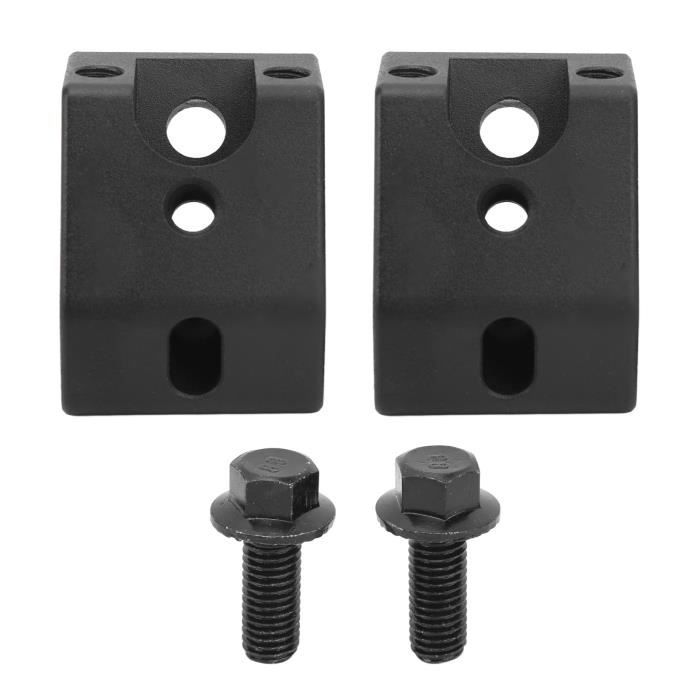 Entretoise De Casque Vélo – Conversion Fourche Avant – Alliage Aluminium – Compatible VTT, Route, Ville – Rigide Et Anti-Vêtement – 2 Options (Droit/Cône)