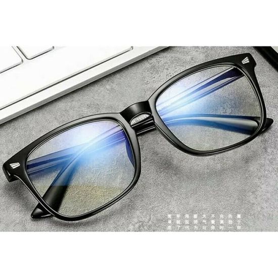 Lumière Bleu Verre Protection Ecran Lunette Lunettes Anti Lumière