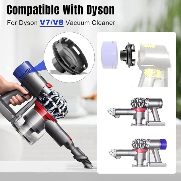 Couvercle arrière de rechange pour aspirateur Dyson V7 V8 Cdiscount Electroménager