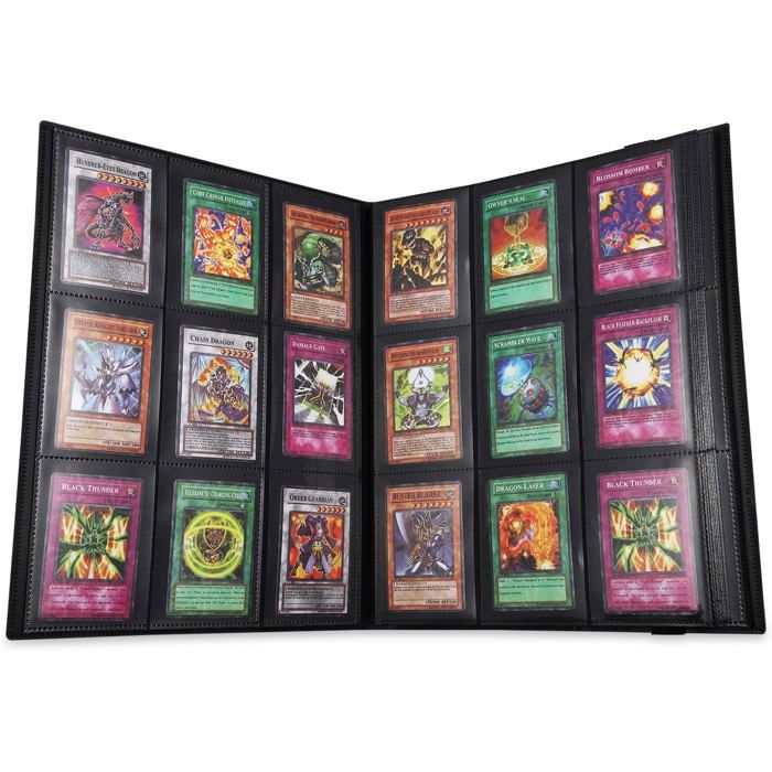 Classeur Pokémon 360 Cartes – 20 Pages, étanche, Avec élastique – Rose, Pour Collectionneurs