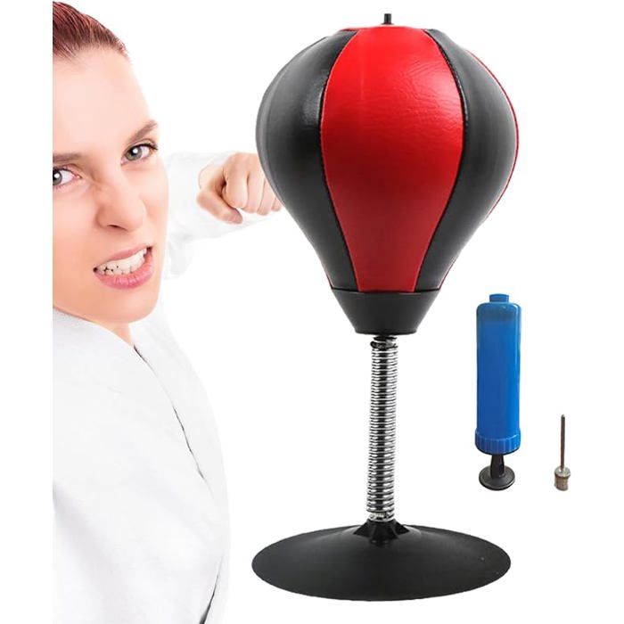 Sac Pour Frappe Sur Pied Sac De Frappe Gonflable Autoportant - Pour Karaté, Taekwondo, Fitness - Enfants/adultes - PVC Résistant Punching Ball Bureau