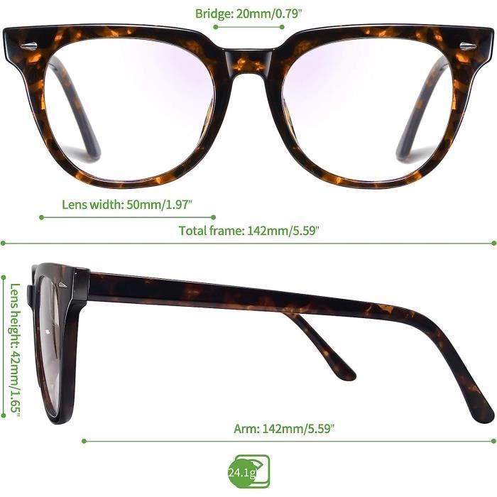 Lunette anti lumiere bleue et antireflet sales
