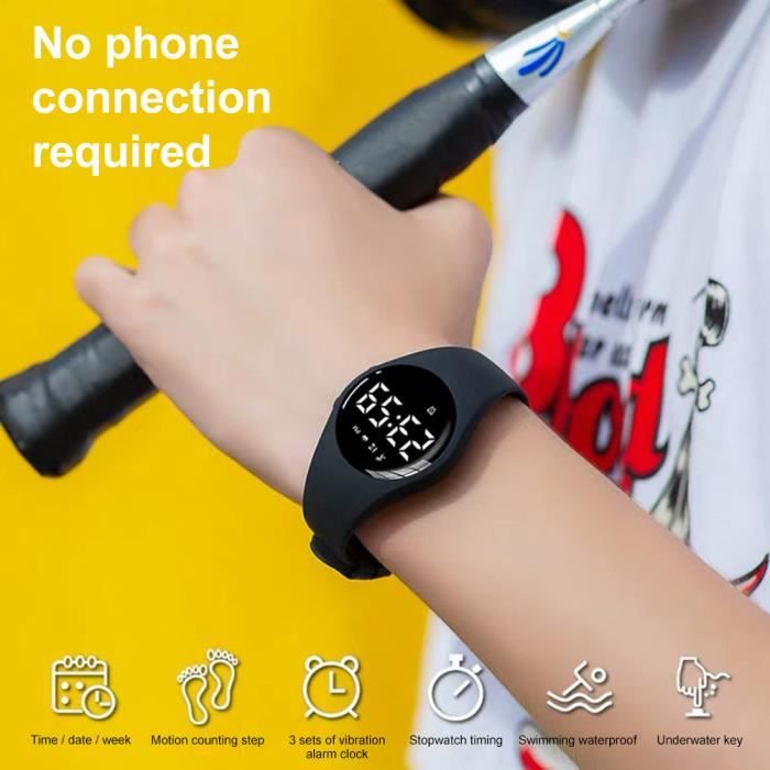 Montre discount vibrante enfant