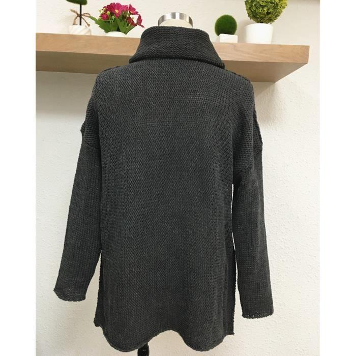 Pull loose hotsell noir femme