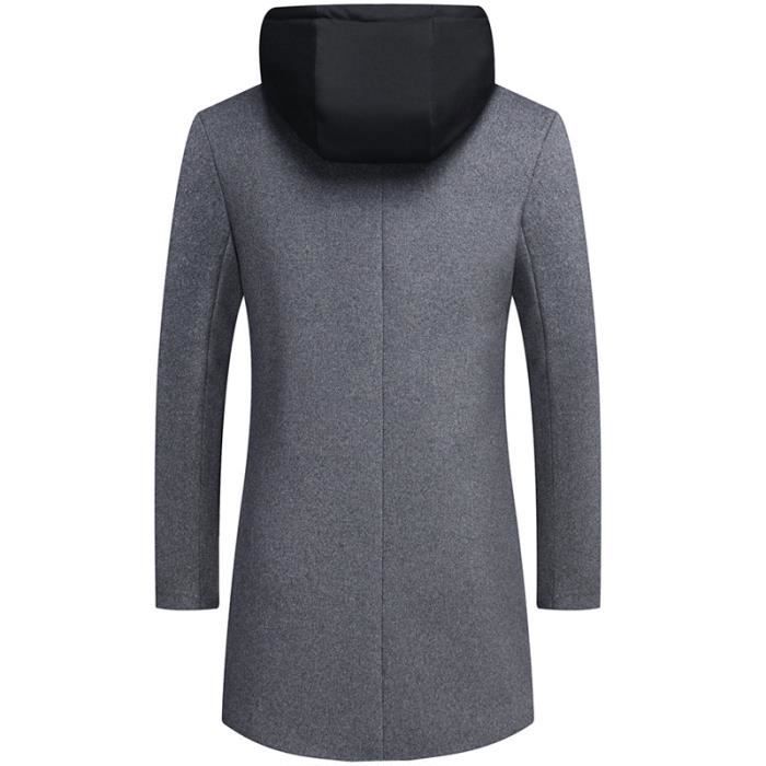 Manteau homme hotsell mi long