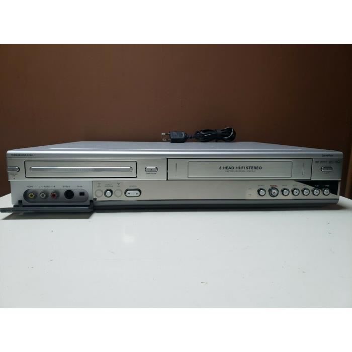 COMBINE MAGNETOSCOPE PHILIPS DVDR3320V GRAVEUR ENREGISTREUR DVD VHS K7  VIDEO . - Cdiscount TV Son Photo