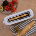 Grille-pain - CECOTEC - Toast&Taste 10000 Extra White - 2 tranches - 980W - Fonction de dégivrage-2