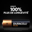 Duracell Plus Piles alcalines AA, 1,5V LR6 MN1500, paquet de 8-2