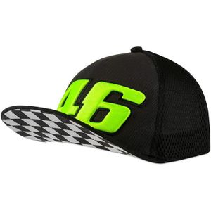 L//XL VALENTINO ROSSI Chapeau Bob VR46 Bande The Doctor Officiel MotoGP Noir