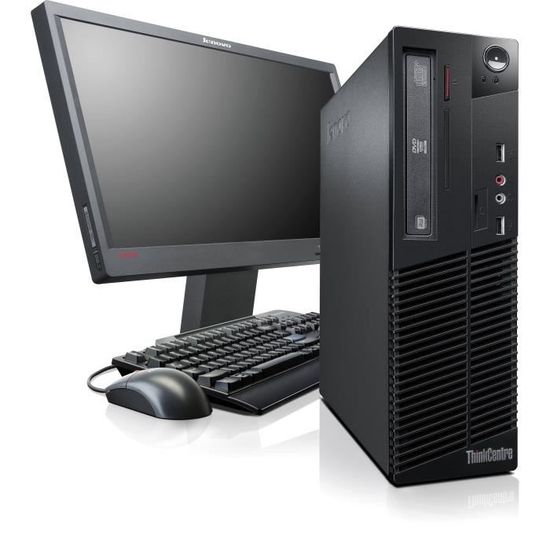 PC Bureau Reconditionné Intel I5, 8 Go RAM, 240 Go SSD, Windows 11 Pro - Avec Écran 24" Full HD, Clavier, Souris - Idéal Travail Et Loisirs - 10