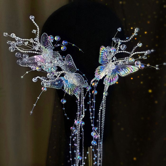 Pinces Barrette Crocodile Cabochon 12mm Métal Argent Platine