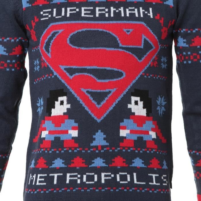 Pull superman sale homme