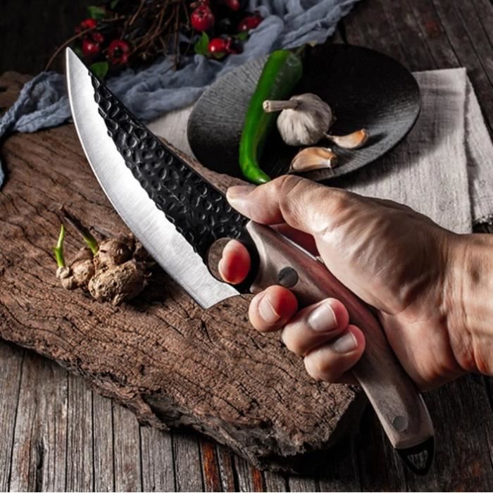 Couteau de chef couteau de boucher couteau de boucher extérieur