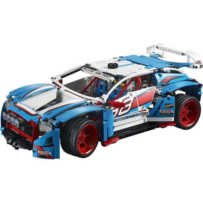 LEGO® Technic 42109 La voiture de rallye contrôlée, Kit de construction,  Maquette Télécommandée, Jouet pour Enfant de 9 ans + - Cdiscount Jeux -  Jouets