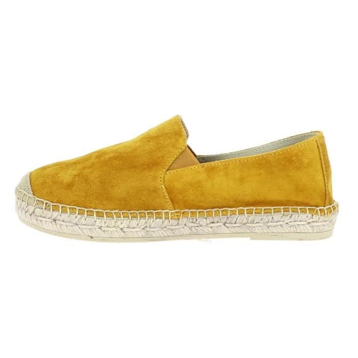 Espadrille hot sale jaune moutarde